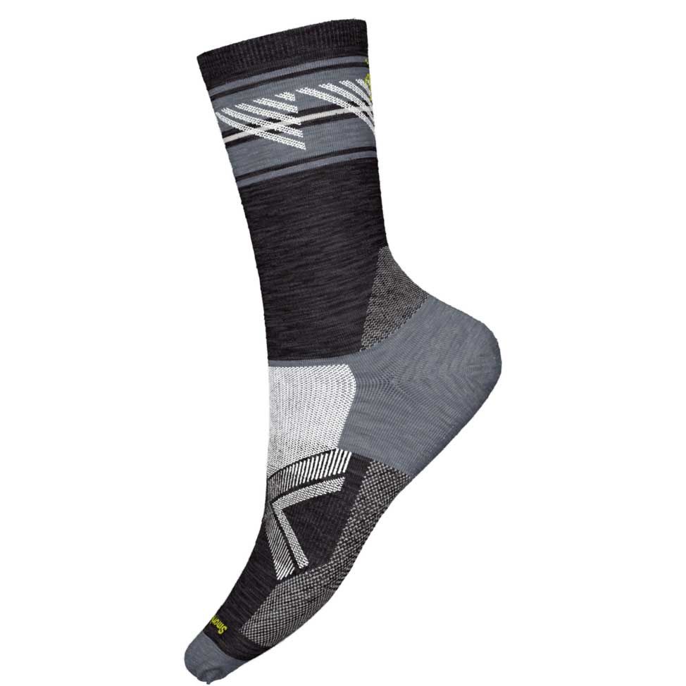 Smartwool Bike Target Cush Cold Weather Crew Charcoal