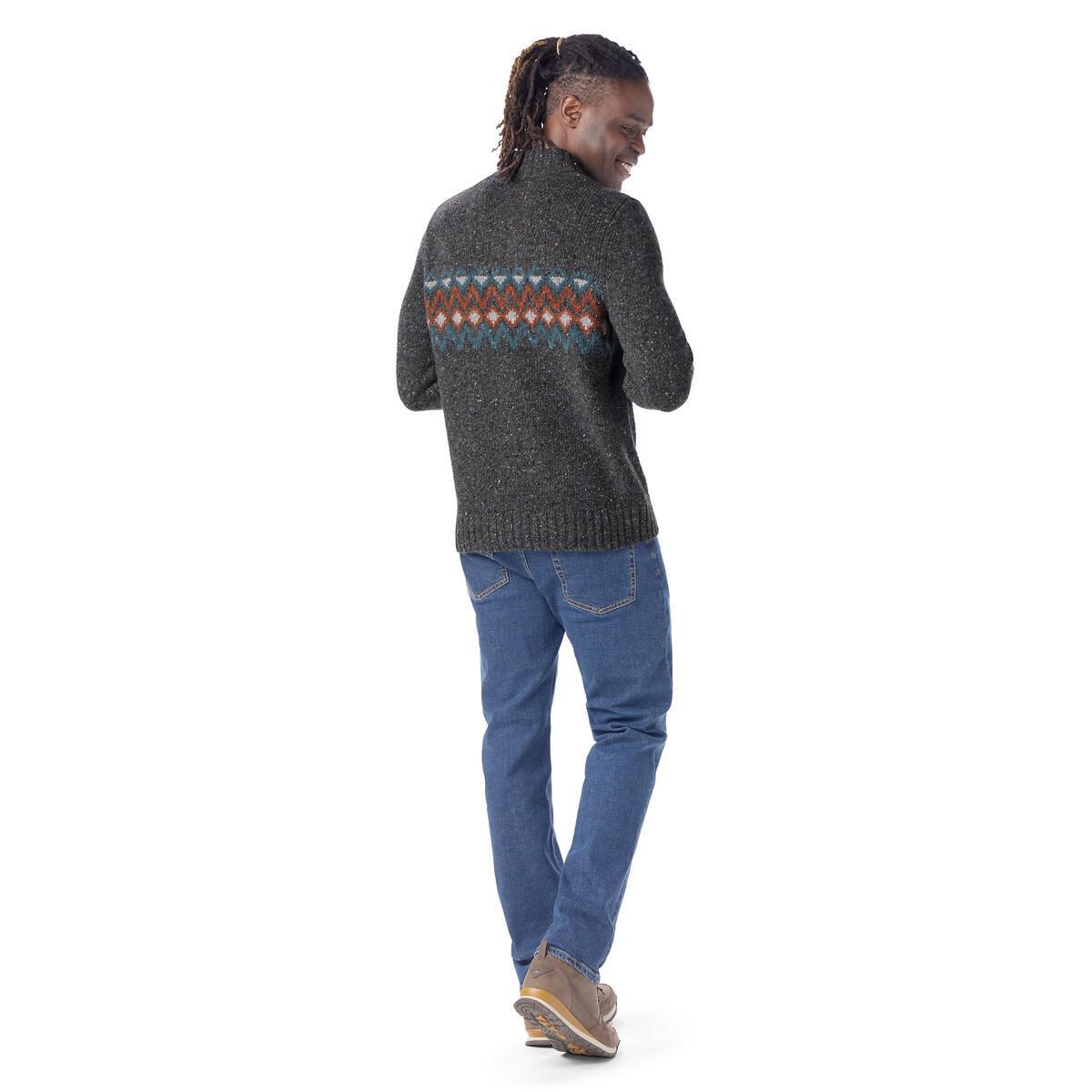 Smartwool M Heavy Henley Sweater Charcoal Hthr