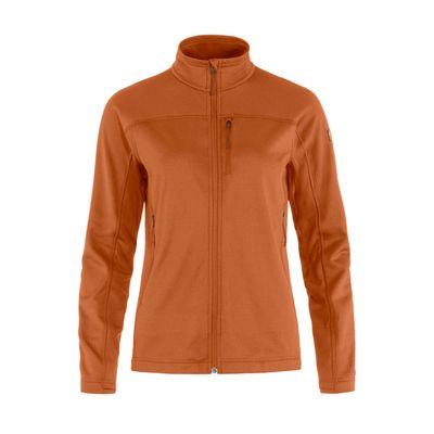 Fjallraven W Abisko Lite Fleece Jacket - Terracotta Fjallraven W Abisko Lite Fleece Jacket - Terracotta