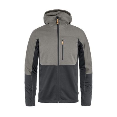 Fjallraven M Abisko Trail Fleece Iron Grey-Grey Fjallraven M Abisko Trail Fleece Iron Grey-Grey