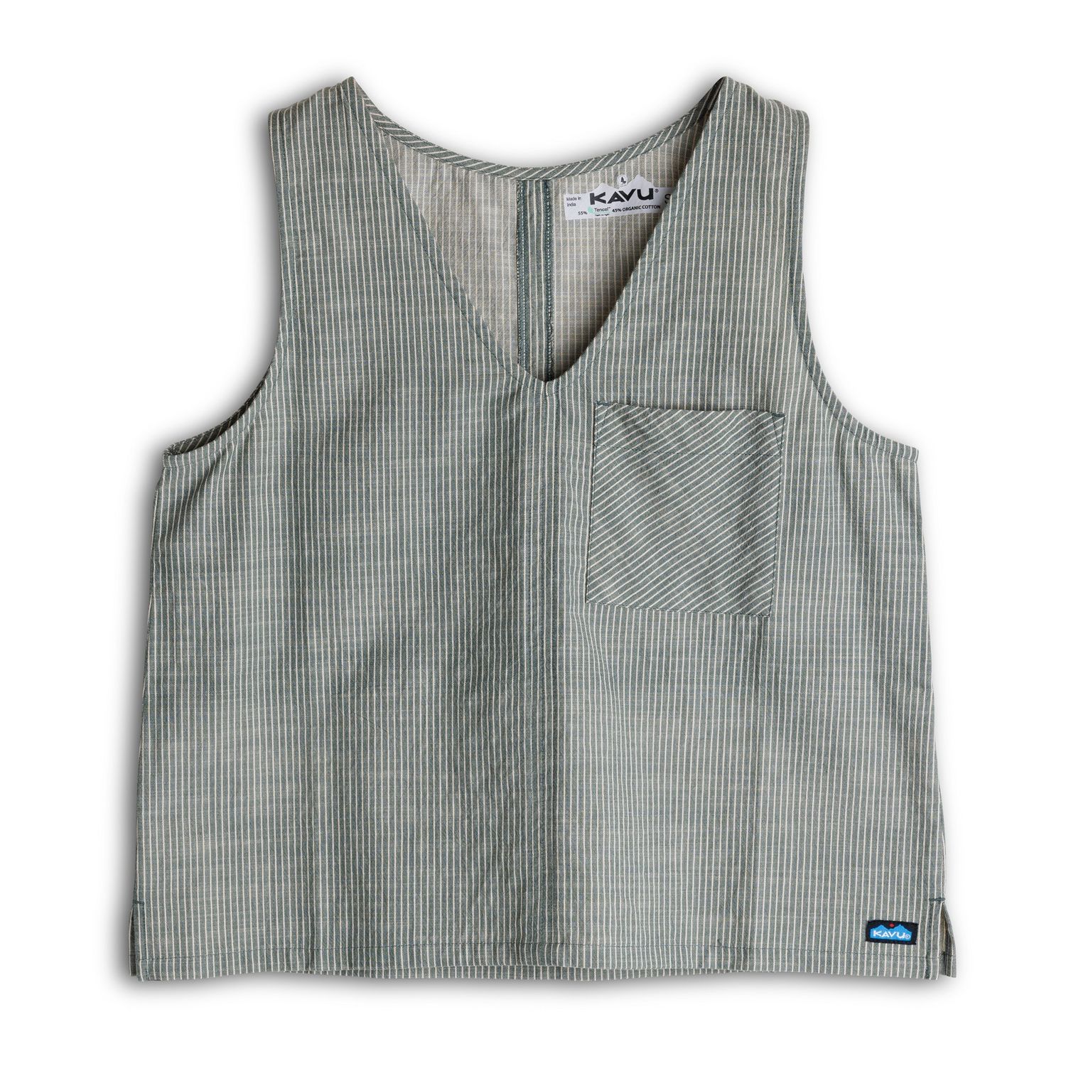 KAVU W Vacay Tank Top -Dark Forest