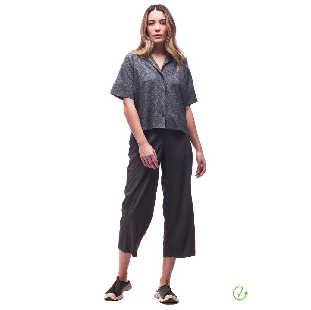 Indyeva Havada Short Sleeves Shirt Thyme Foliage