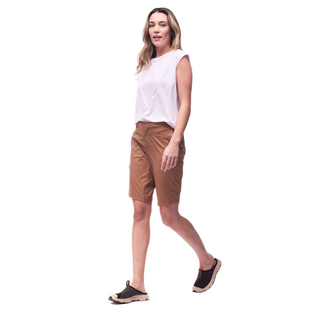 Indyeva Viajar III Regular Waist Long Short Tamarind