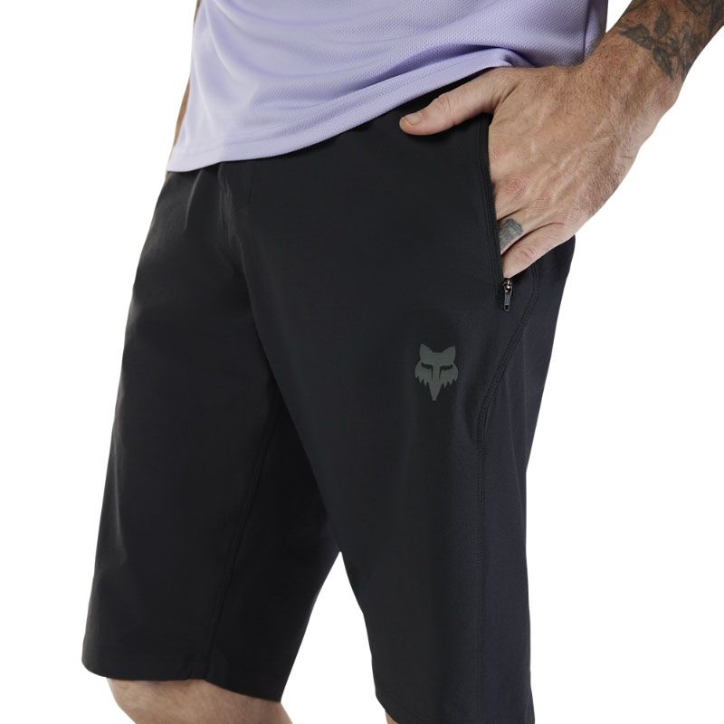 FOX Ranger Short w/Liner- Black