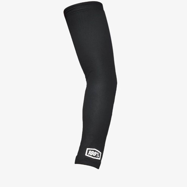 100% Exceeda Arm Warmers/Sleeves, Solid Black