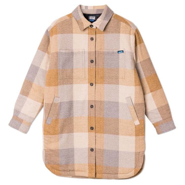 KAVU W Ivywood Shirt Jacket-Mellow Yellow
