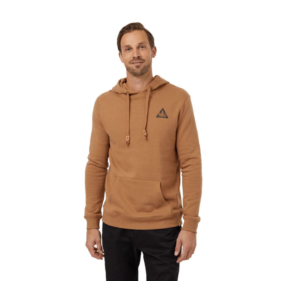 tentree M Pine Trio Hoodie Camel/Meteorite Black