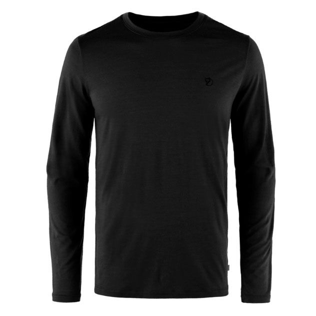 Fjallraven M Abisko Wool LS Black
