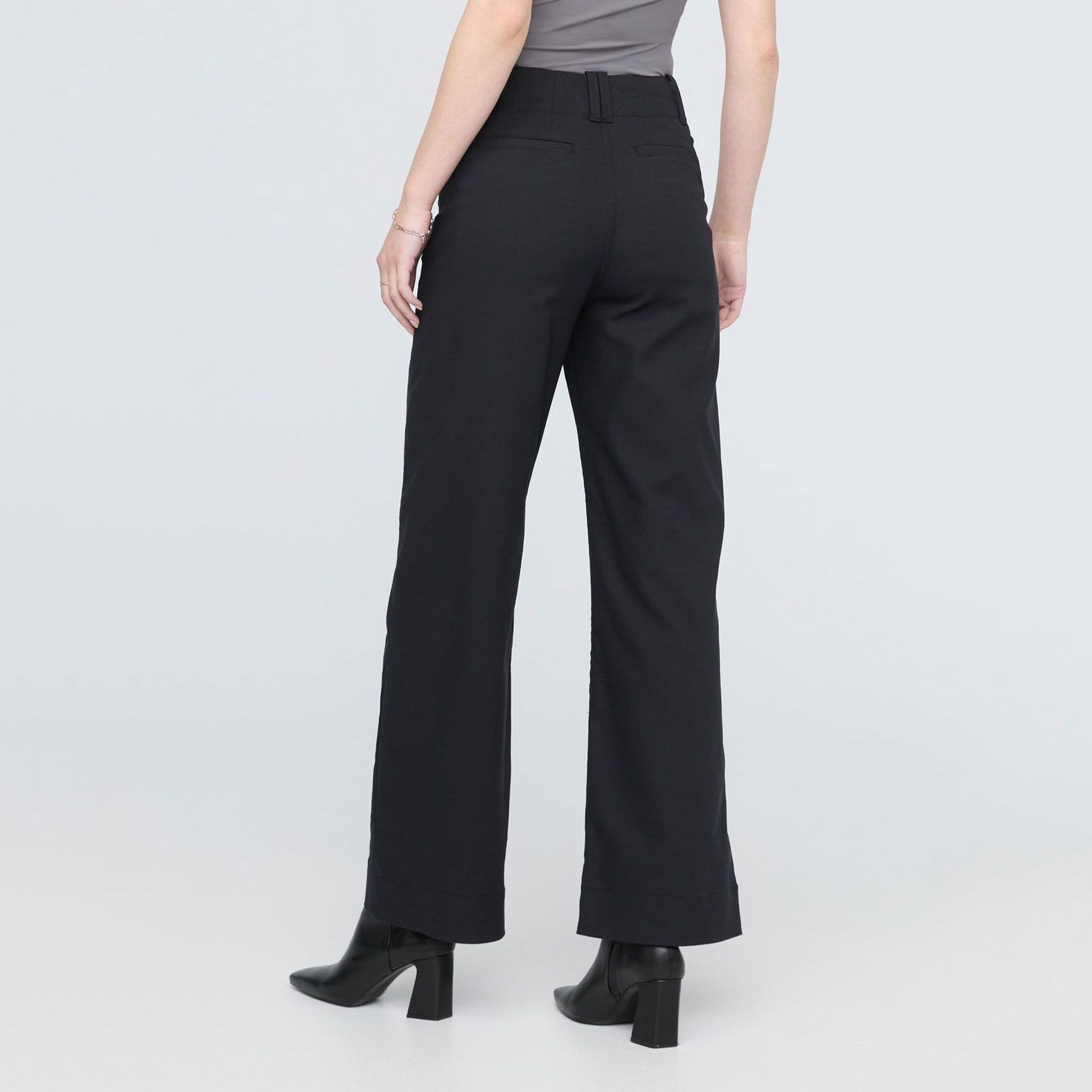 DUER W NuStretch High Rise Trouser Black