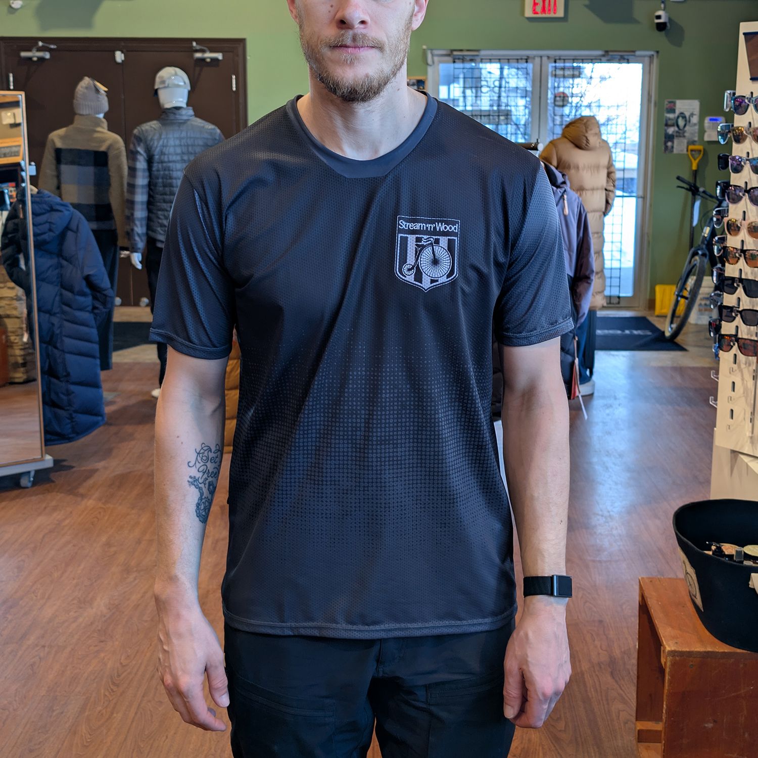 Stream N Wood Club MTB Jersey (BLK/GREY)