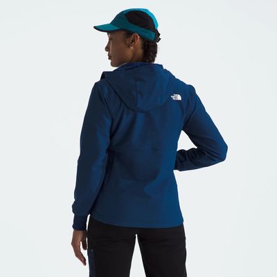TNF W Shelbe Raschel Hoodie Estate Blue