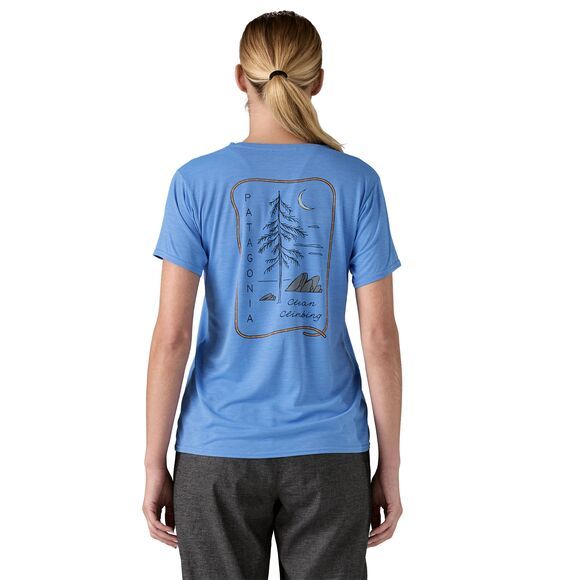 Patagonia W Cap Cool Daily - Lands Clean Climb Roots: Blue