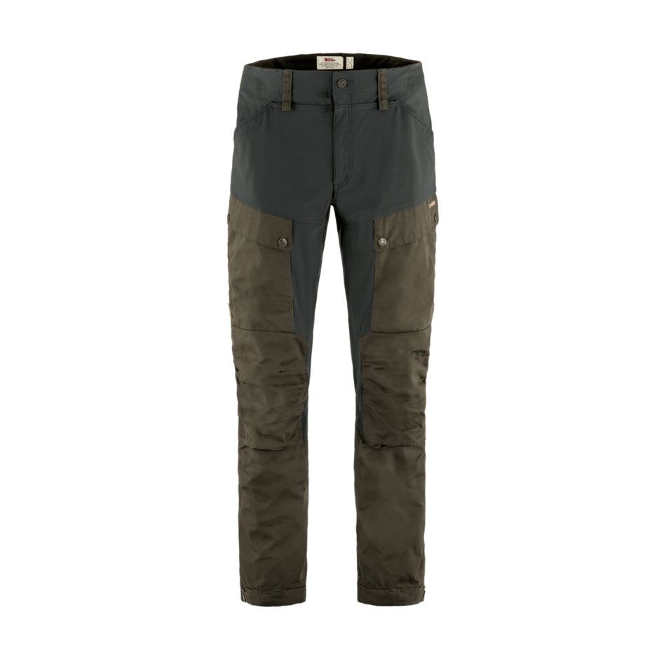 Fjallraven M Keb Trousers Dark Olive-Dark Grey