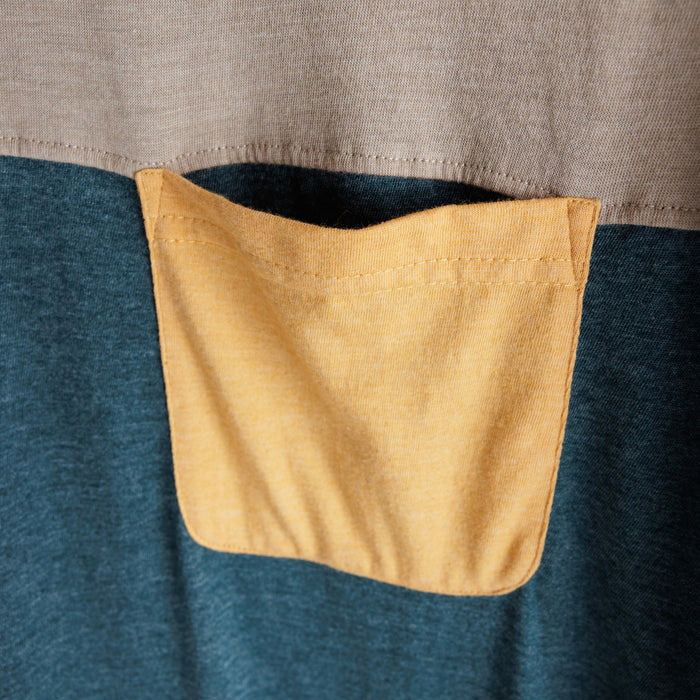 KAVU W Cut Back Dress -Forest Retreat