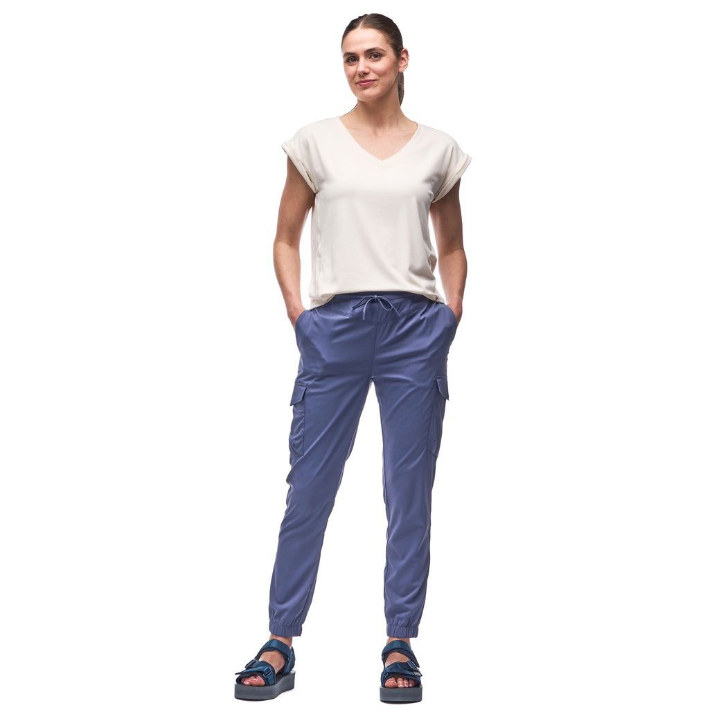 Indyeva Sofi III V Neck Top Sea Froth