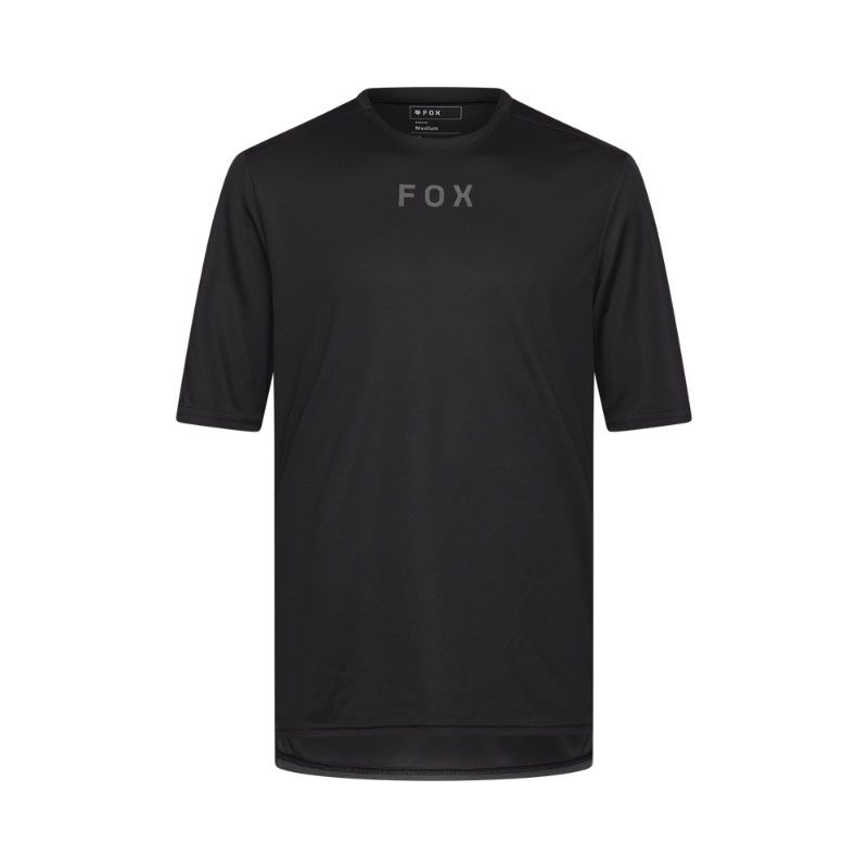FOX RANGER SS JERSEY WORDMARK Black