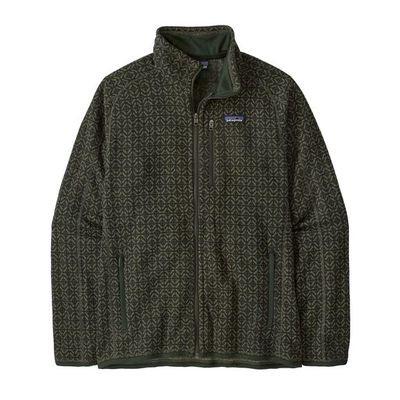 Patagonia M Better Sweater Jkt Scales: Green Patagonia M Better Sweater Jkt Scales: Green