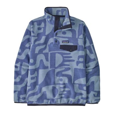 Patagonia W LW Synch Snap-T P/O Barnacle Blue Patagonia W LW Synch Snap-T P/O Barnacle Blue