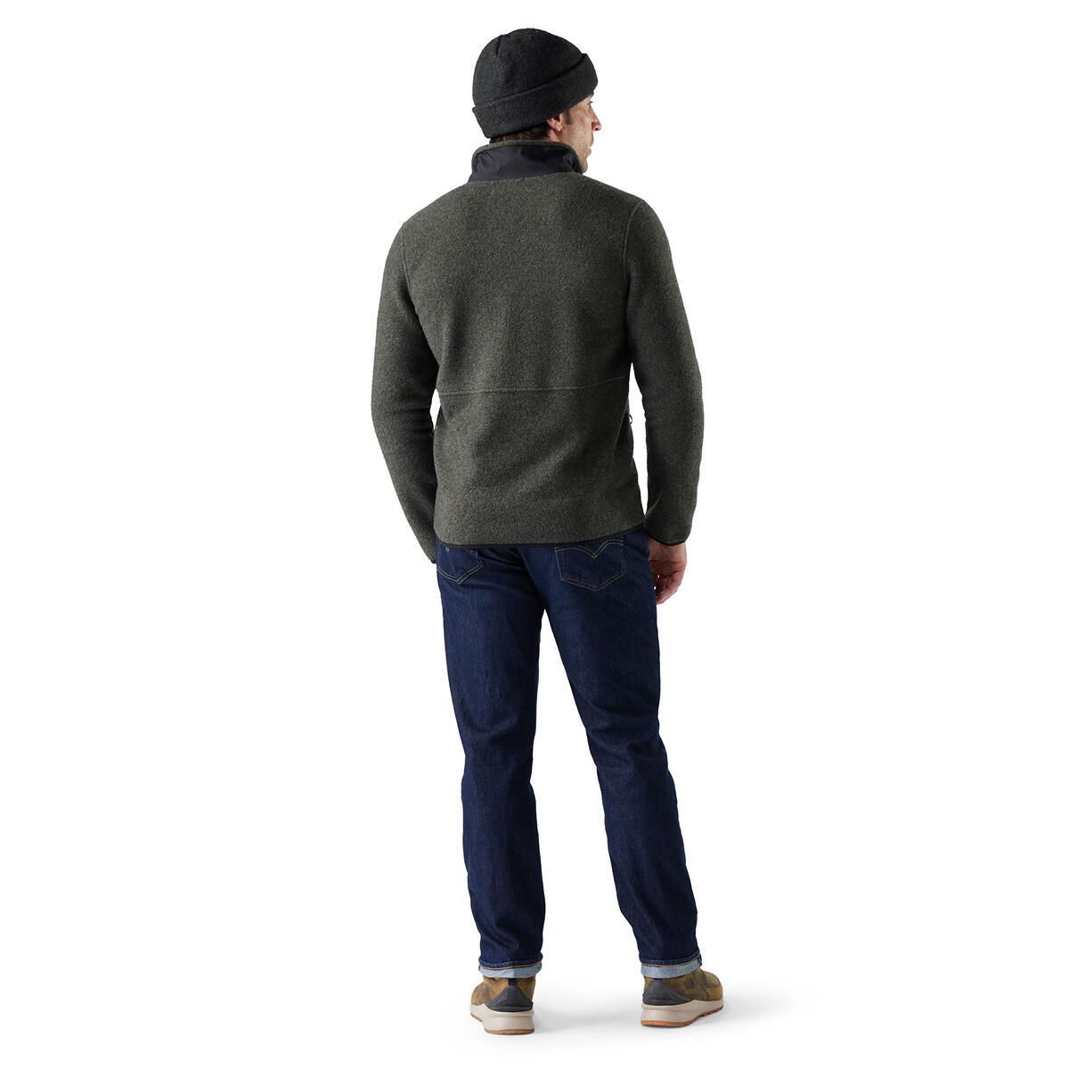 Smartwool M Second Cut Fleece Jacket Winter Moss