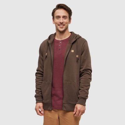 tentree M Reynard Zip Hoodie Kona tentree M Reynard Zip Hoodie Kona