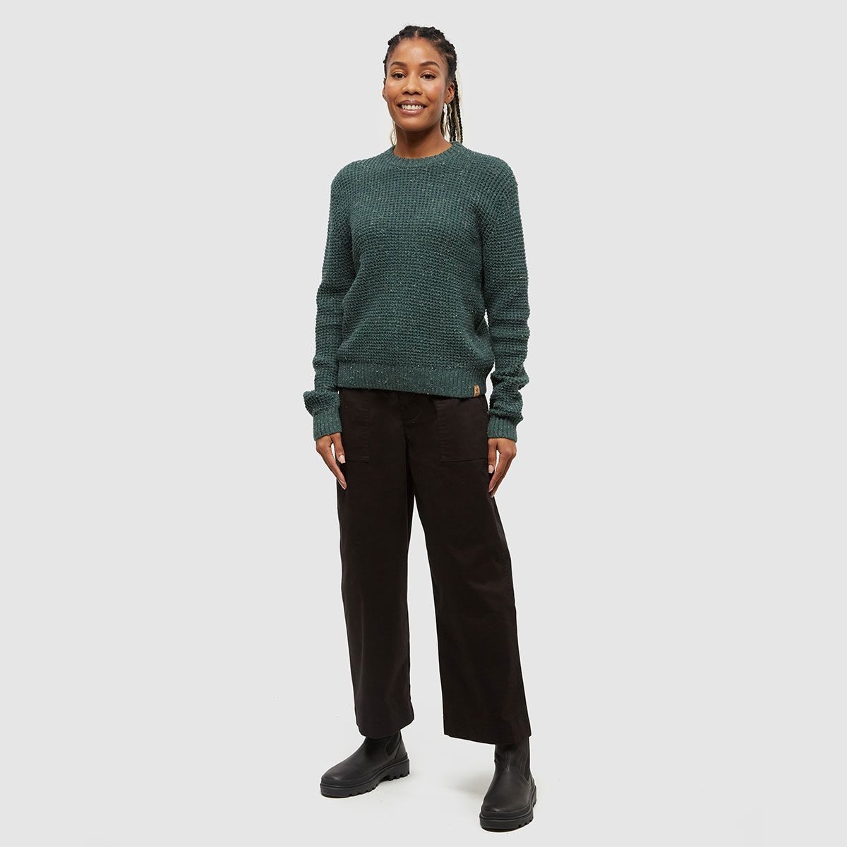 tentree W Morrell Sweater Forest Pine Nep