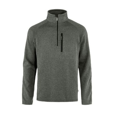Fjallraven M Övik Fleece Half Zip Dark Grey Fjallraven M Övik Fleece Half Zip Dark Grey