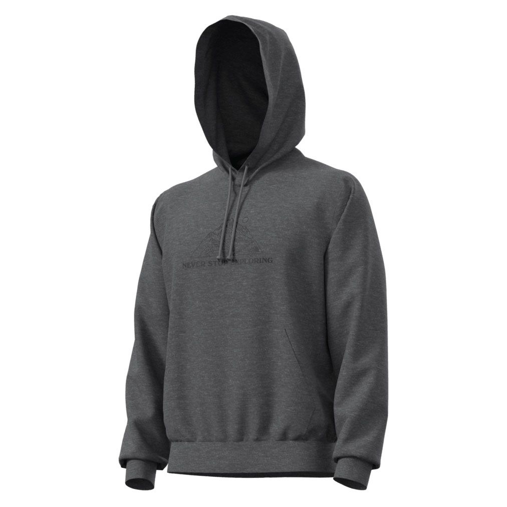 The North Face M Evolution MTN Hoodie-Grey Heather