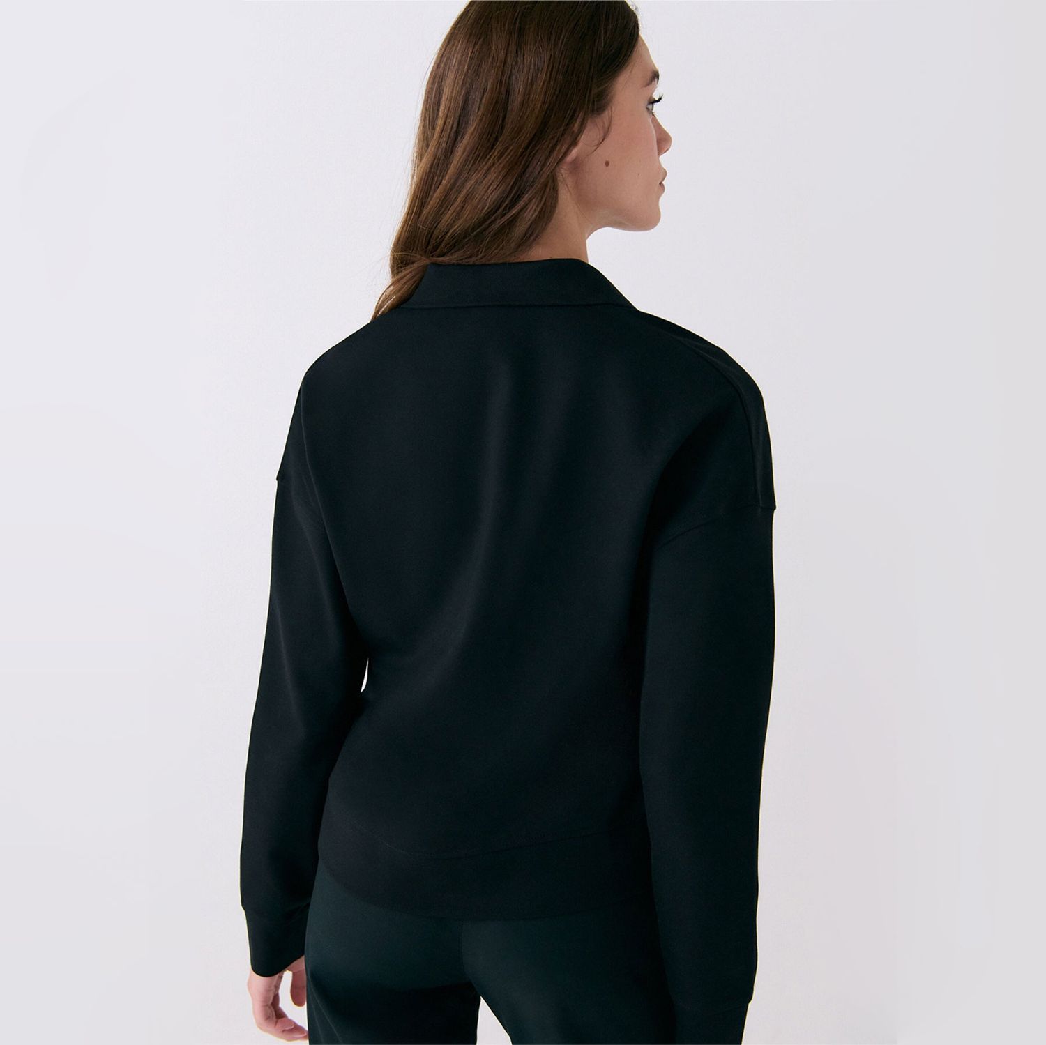 Lole Mindset Polo Top - Black