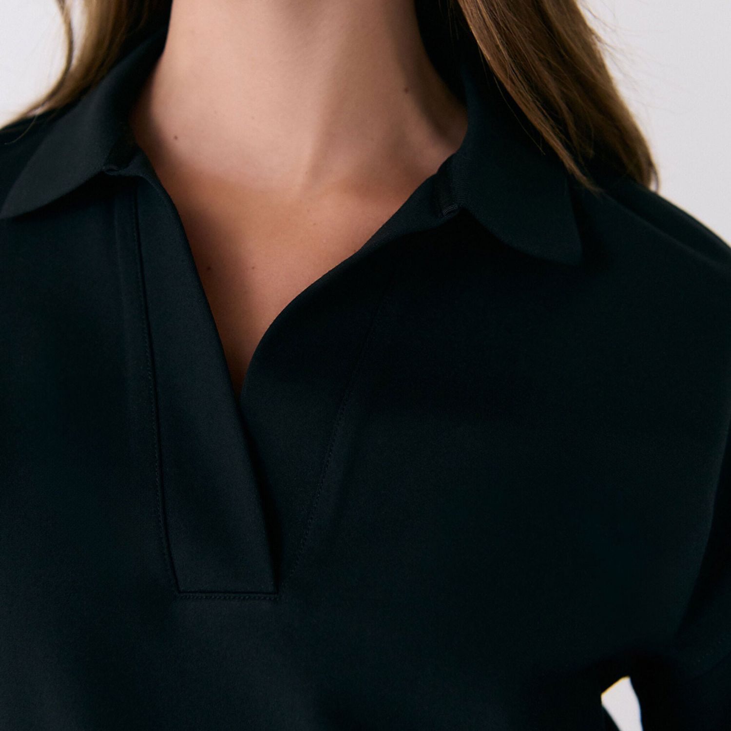 Lole Mindset Polo Top - Black