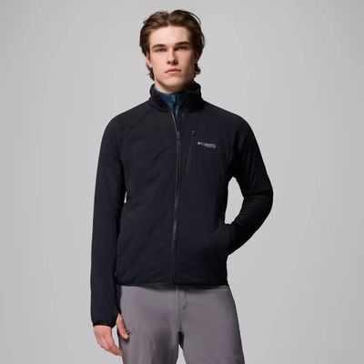 Columbia M Arctic Crest Hybrid Full Zip Black Columbia M Arctic Crest Hybrid Full Zip Black
