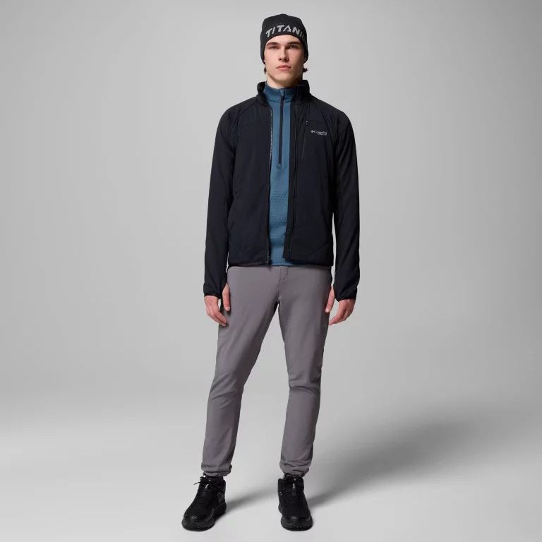 Columbia M Arctic Crest Hybrid Full Zip Black