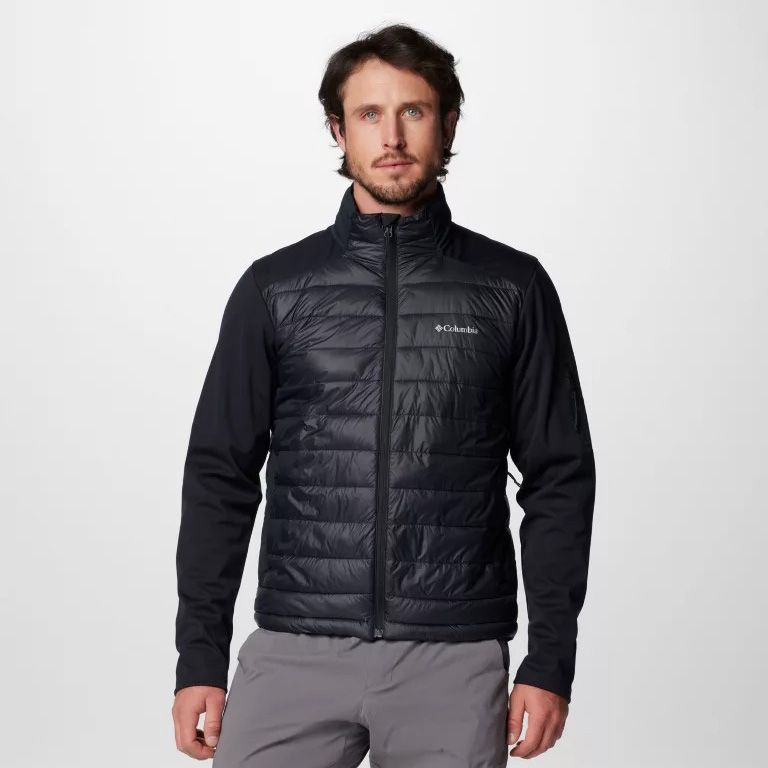 Columbia M Tech Hybrid Softshell Grey /Blk