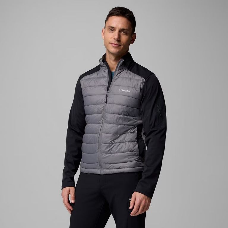 Columbia M Tech Hybrid Softshell Grey /Blk