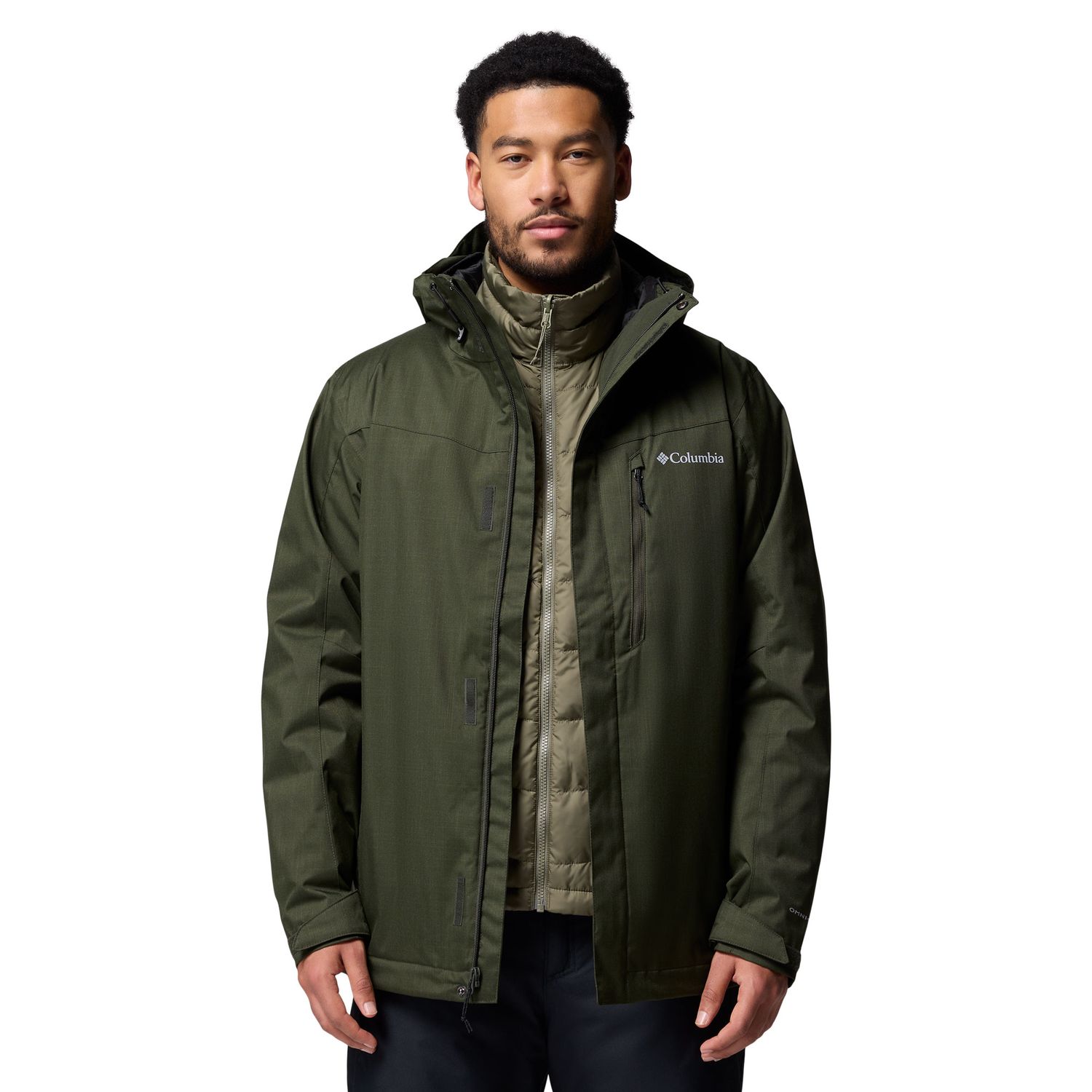 Columbia M Whirlibird V 3 in 1 Jacket Green