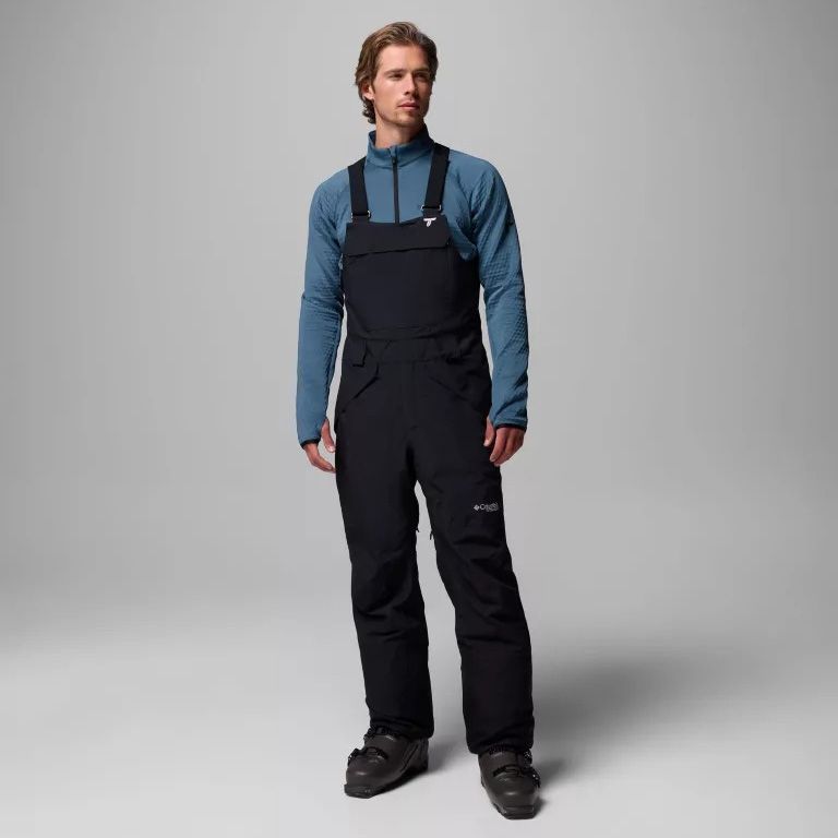 Columbia M Winter District Bib Black