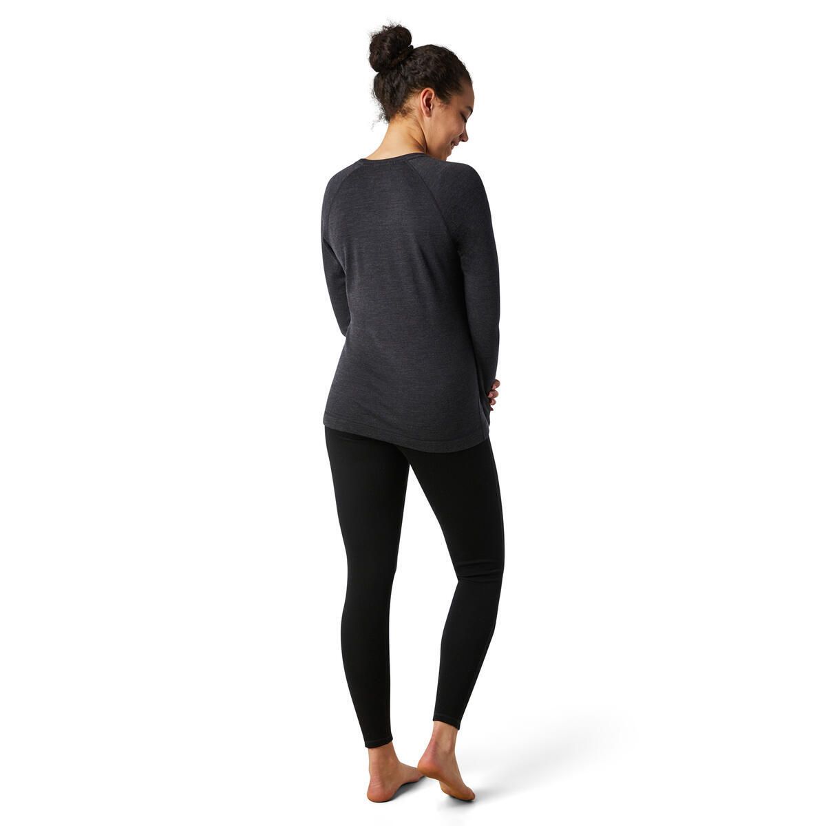 Smartwool W Thermal Merino Baselayer Crew Charcoal