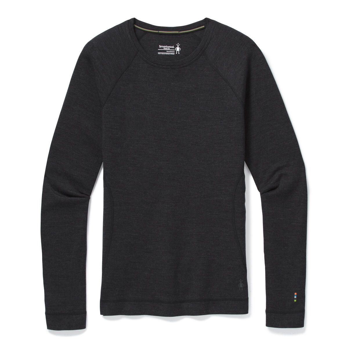 Smartwool W Thermal Merino Baselayer Crew Charcoal
