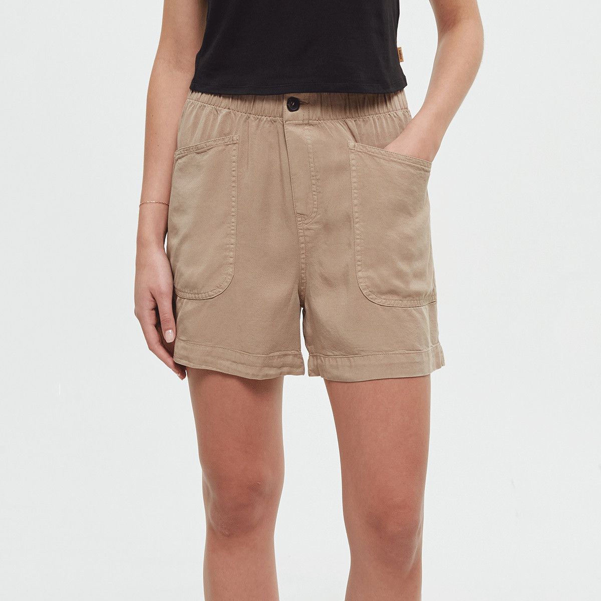 tentree W Cascades Short Khaki