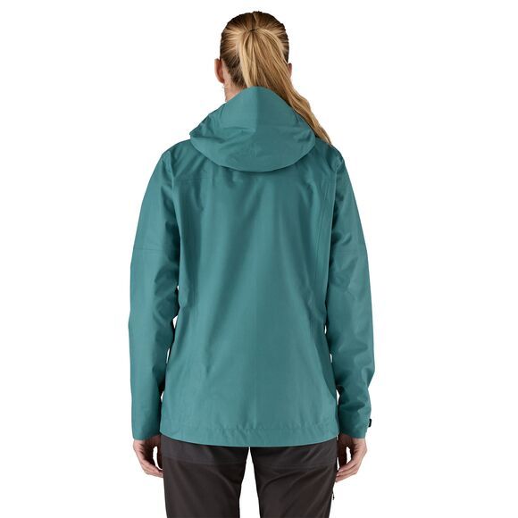 Patagonia W Boulder Fork Rain Jkt Wetland Blue