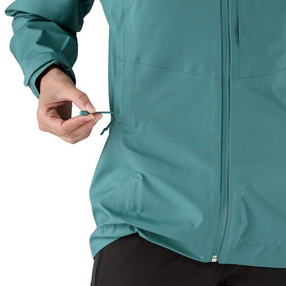 Patagonia W Boulder Fork Rain Jkt Wetland Blue