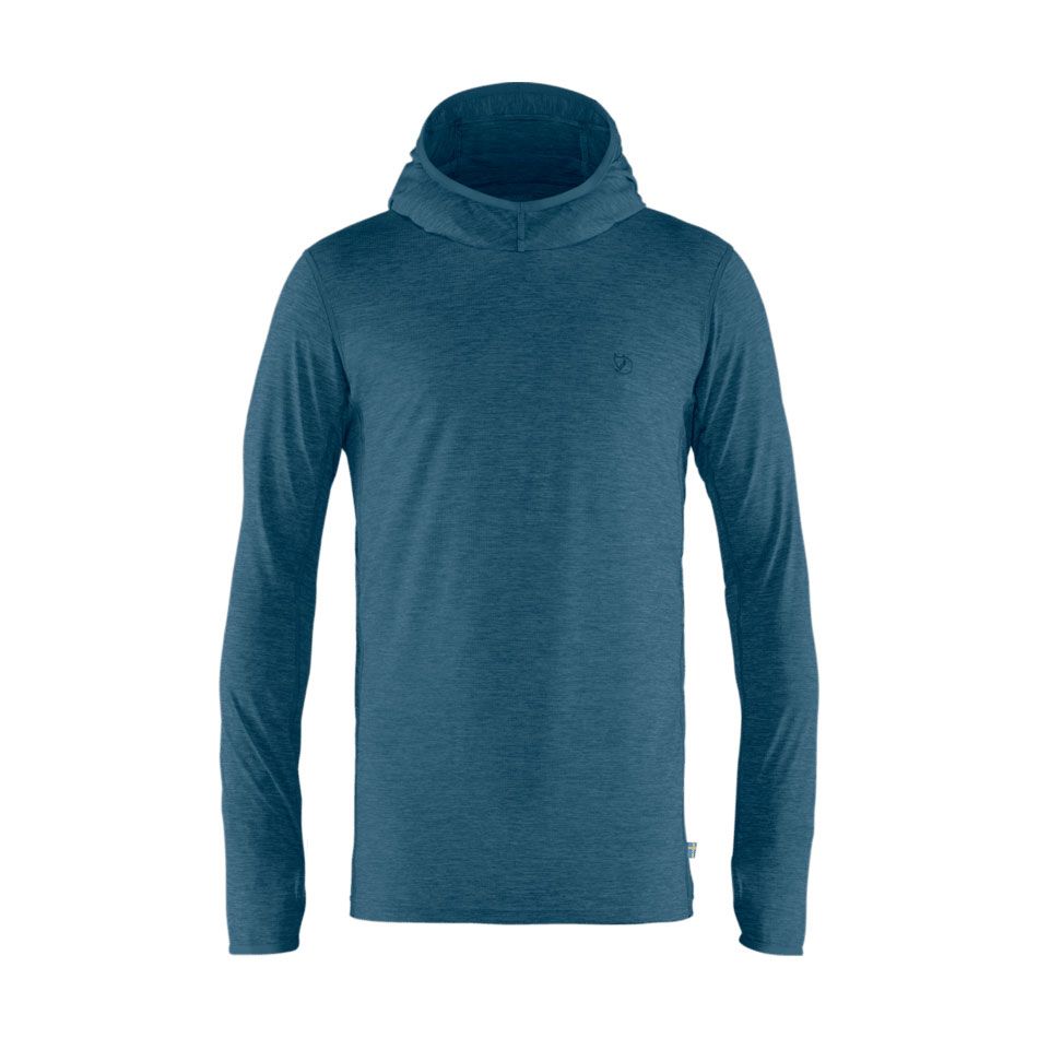 Fjallraven M Abisko Sun-hoodie Indigo Blue