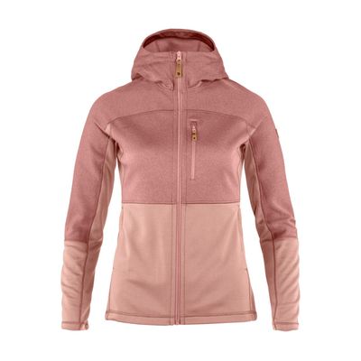 Fjallraven W Abisko Trail Fleece Chalk Rose-Dusty Rose Fjallraven W Abisko Trail Fleece Chalk Rose-Dusty Rose