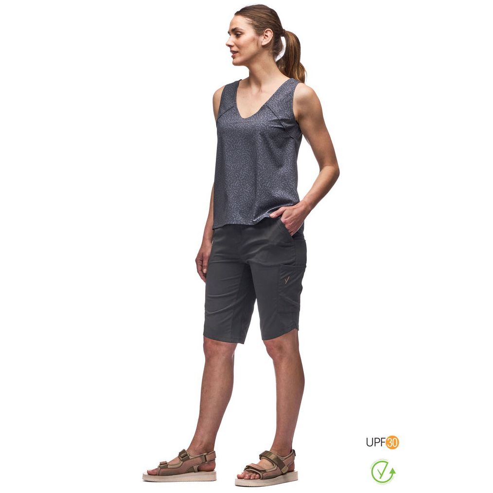 Indyeva Halka II Sleeveless Shirt Thyme Foliage