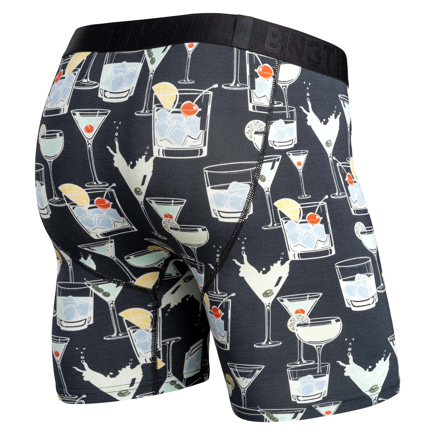 BN3TH Classic Icon Boxer Brief Cocktails-Black