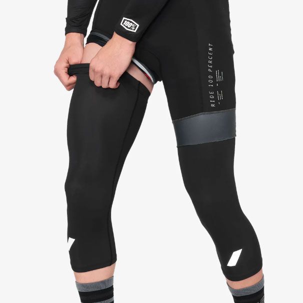 100% Exceeda Knee Warmers/Sleeves Black