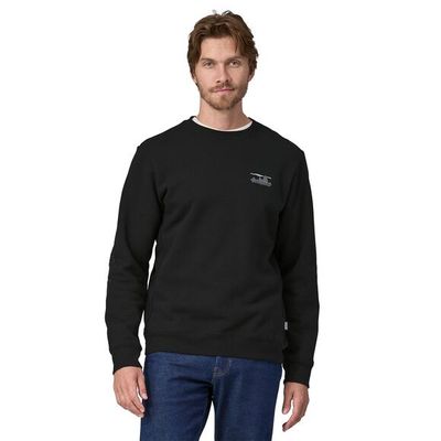 Patagonia M '73 Skyline Uprisal Crew Sweatshirt Ink Black Patagonia M '73 Skyline Uprisal Crew Sweatshirt Ink Black