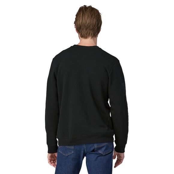 Patagonia M '73 Skyline Uprisal Crew Sweatshirt Ink Black