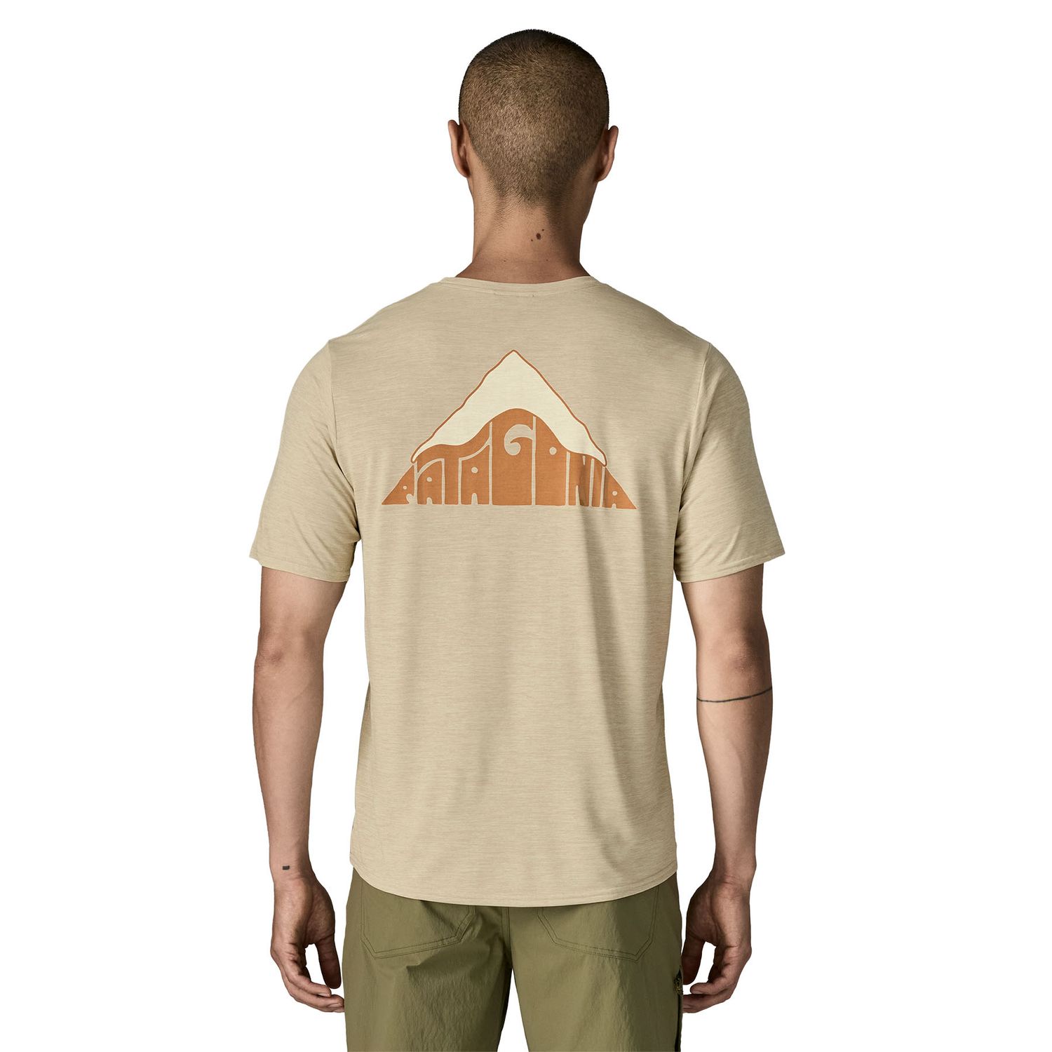 Patagonia M Cap Cool Daily Shirt - Lands Driftways: Pumice