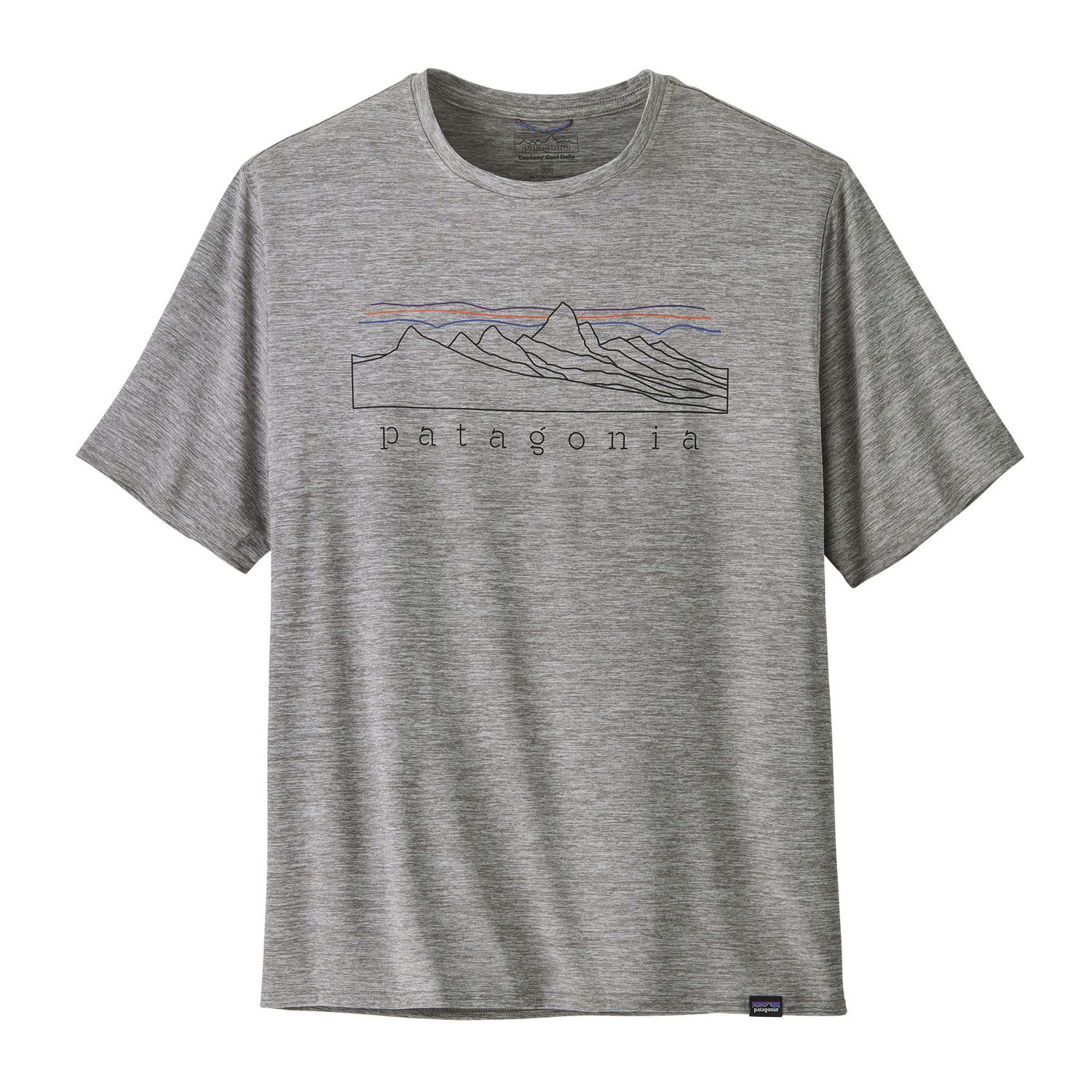 Patagonia M Cap Cool Daily Shirt Stratapeaks: Feather Grey