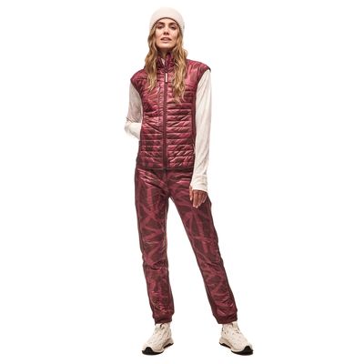 Indyeva Garma IV Vest Dark Bark Root Print Indyeva Garma IV Vest Dark Bark Root Print